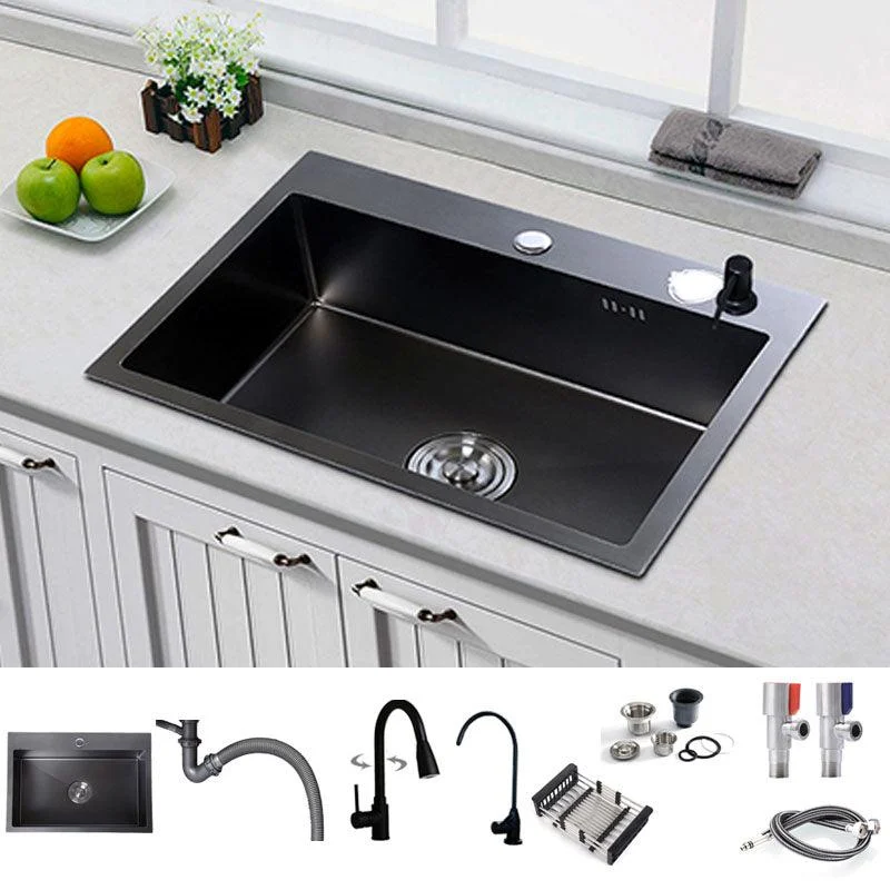 Modern Kitchen Tap Stainless Rectangular Water Purification Kitchen Tap -Bathlova