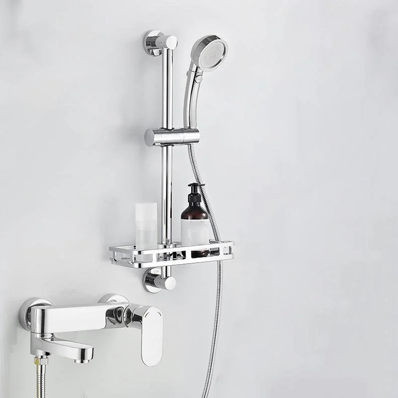 Modern Lever Handle Bath Tap Trim Wall Mounted Bathtub Tap -Bathlova