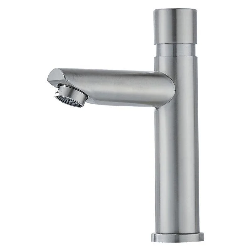 Modern Low Arc Sink Tap with Single Handle Bathroom Sink Tap -Bathlova