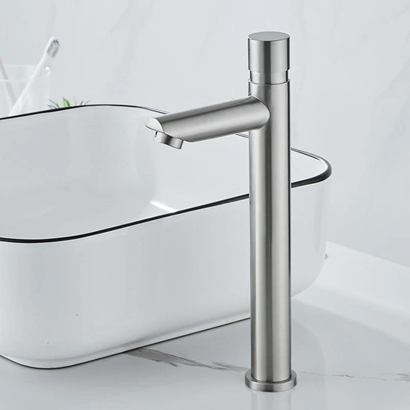 Modern Low Arc Sink Tap with Single Handle Bathroom Sink Tap -Bathlova