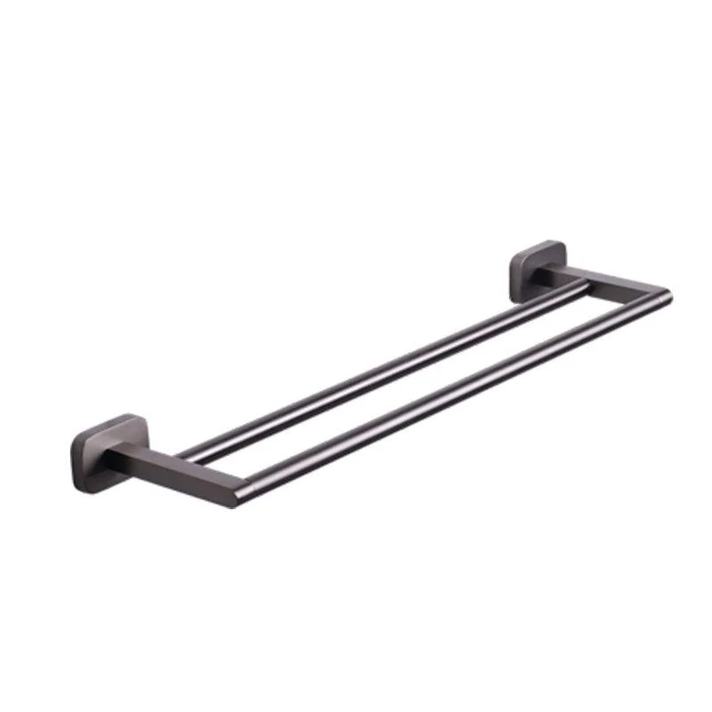 Modern Metal Bathroom Hardware Set Black Bathroom Accessories Hardware Set -Bathlova