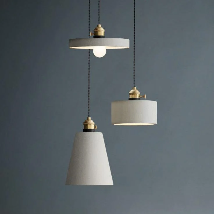 Modern Nordic Cement Pendant Lights -Bathlova