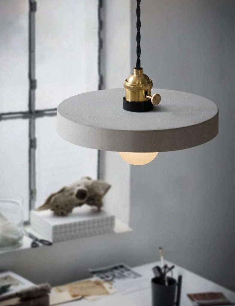 Modern Nordic Cement Pendant Lights -Bathlova