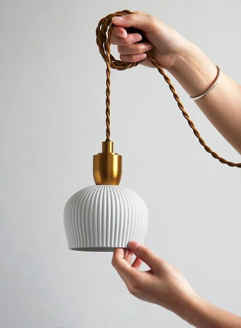 Modern Nordic Ceramic Pendant Lights -Bathlova