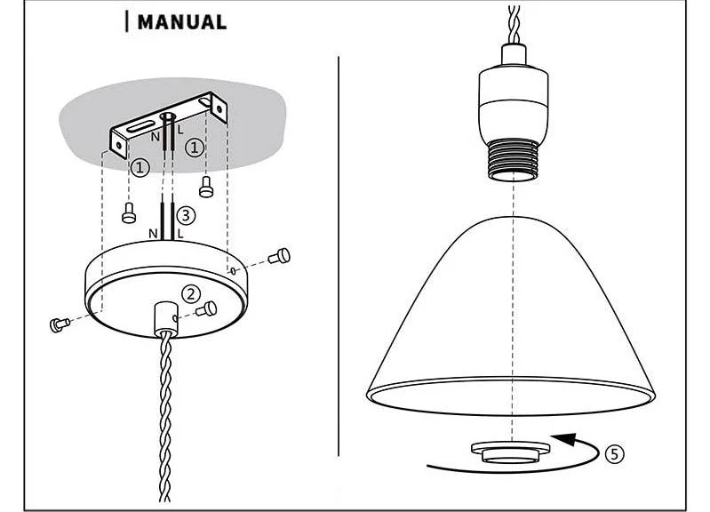 Modern Nordic Ceramic Pendant Lights -Bathlova