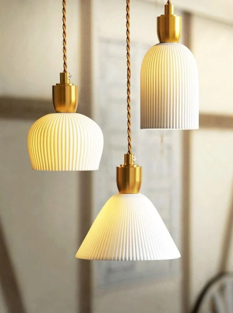 Modern Nordic Ceramic Pendant Lights -Bathlova