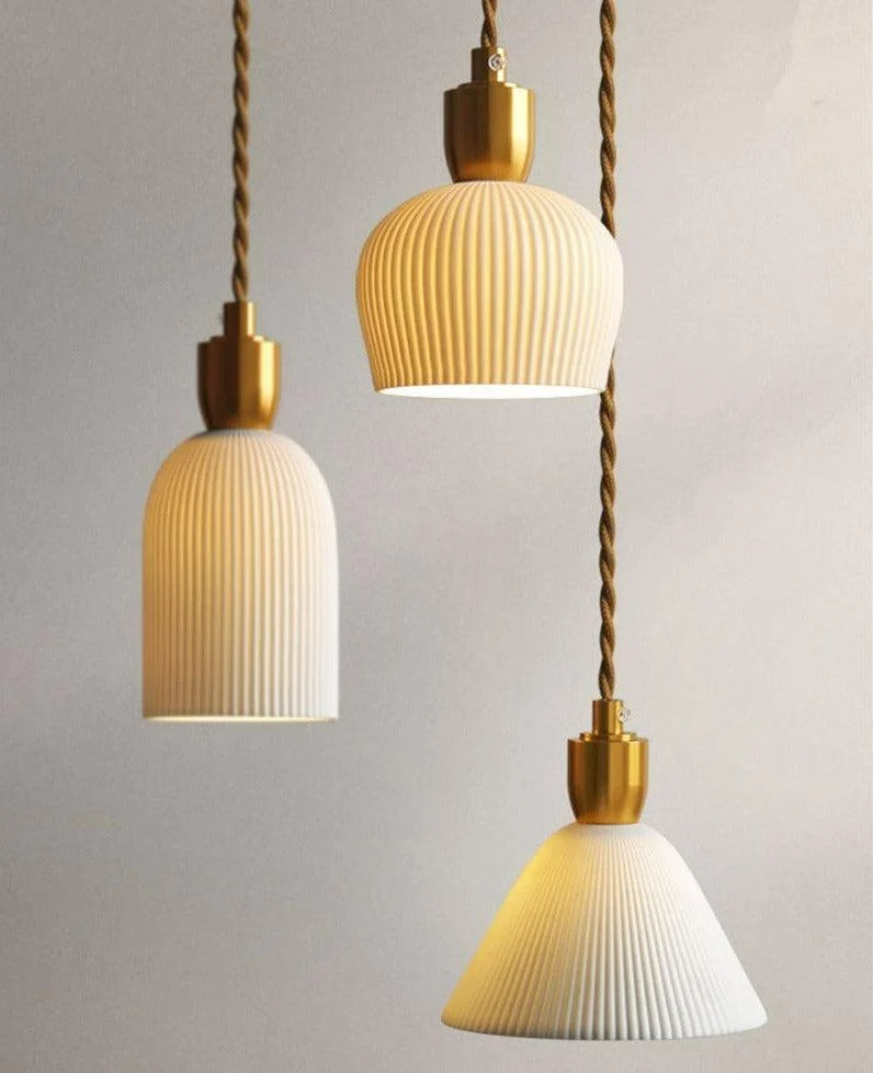 Modern Nordic Ceramic Pendant Lights -Bathlova