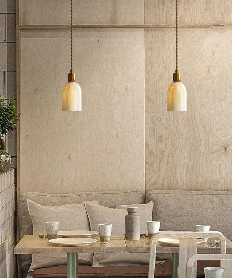 Modern Nordic Ceramic Pendant Lights -Bathlova