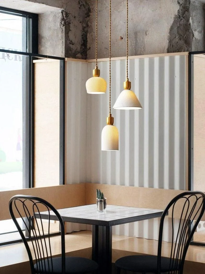 Modern Nordic Ceramic Pendant Lights -Bathlova