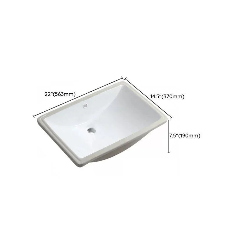 Modern Oval Wash Stand Ceramic Table Installation Bathroom Sink -Bathlova