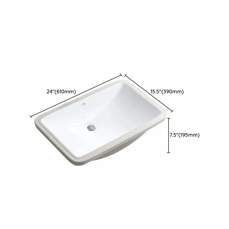 Modern Oval Wash Stand Ceramic Table Installation Bathroom Sink -Bathlova