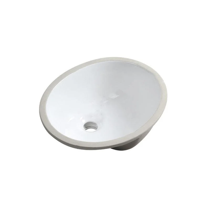 Modern Oval Wash Stand Ceramic Table Installation Bathroom Sink -Bathlova