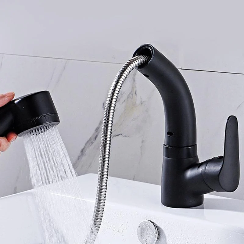 Modern Plain Vessel Sink Tap High Arch Bathroom Sink Tap -Bathlova