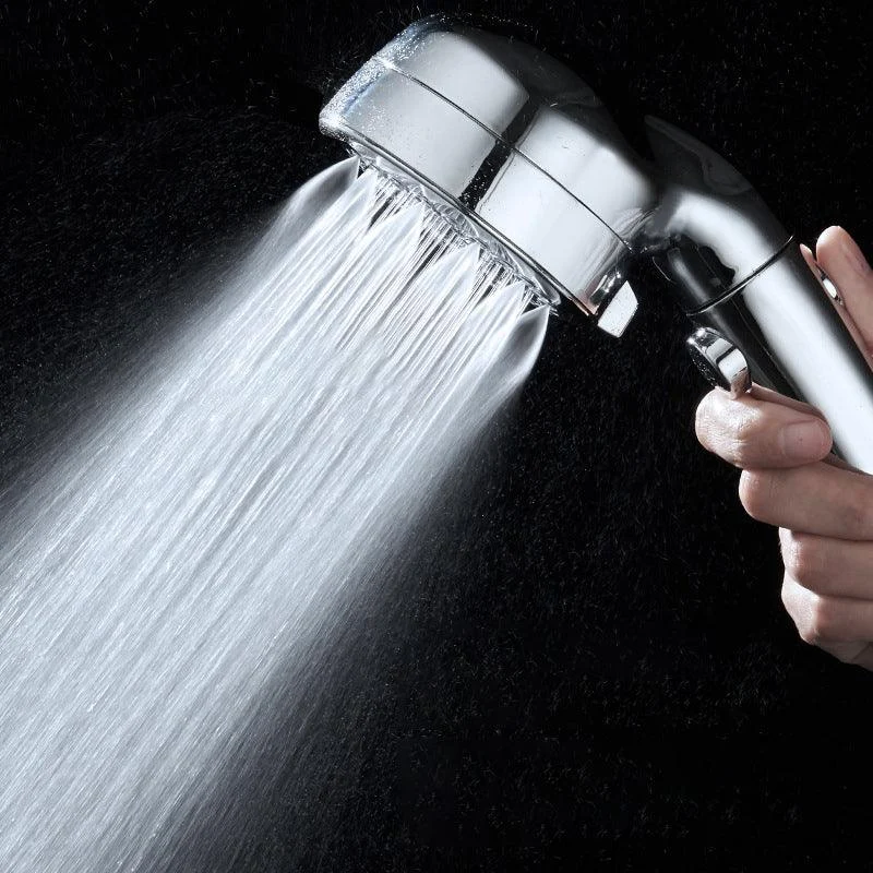 Modern Plastic Shower Head Bathroom Shower Head with Adjustable Spray Pattern -Bathlova