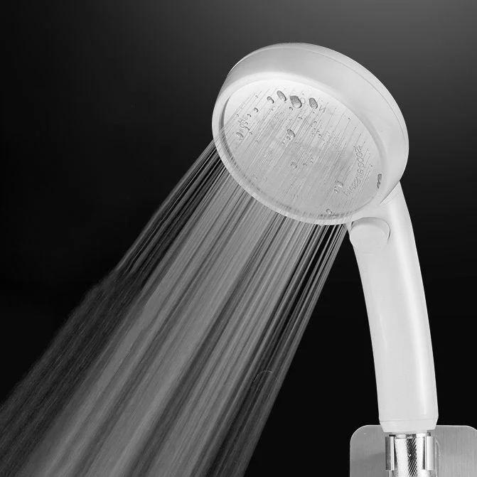 Modern Plastic Shower Head Standard Round Handheld Shower Heads -Bathlova