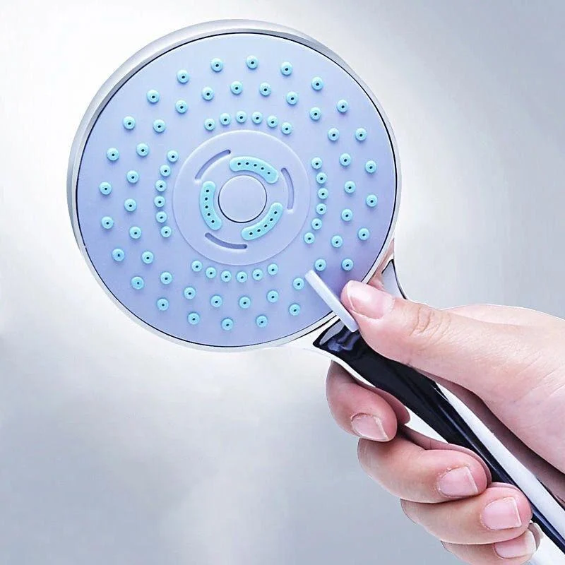 Modern Plastic Shower Head Wall-mounted Shower Head with Adjustable Spray Pattern -Bathlova