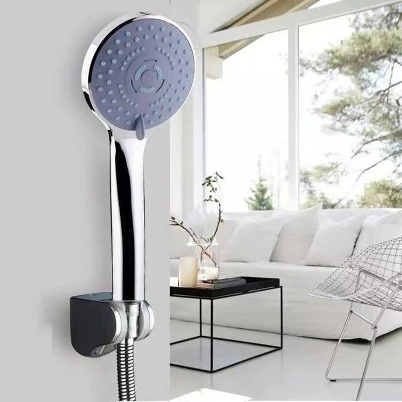 Modern Plastic Shower Head Wall-mounted Shower Head with Adjustable Spray Pattern -Bathlova