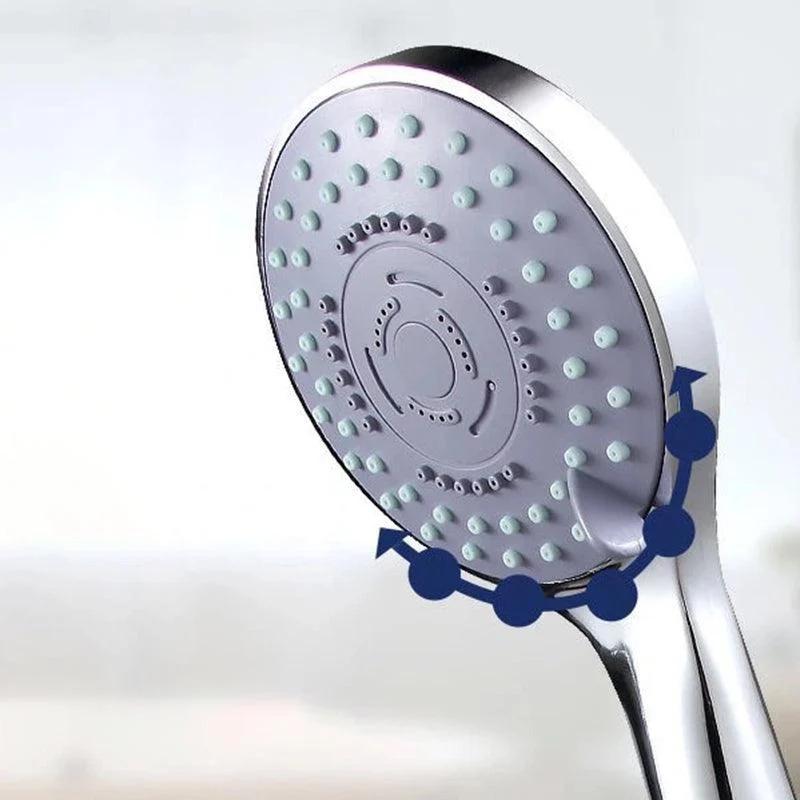 Modern Plastic Shower Head Wall-mounted Shower Head with Adjustable Spray Pattern -Bathlova