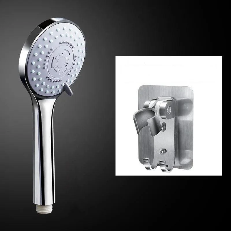 Modern Plastic Shower Head Wall-mounted Shower Head with Adjustable Spray Pattern -Bathlova