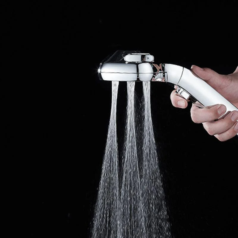 Modern Plastic Shower Head Wall-mounted Shower Head with Adjustable Water Flow -Bathlova