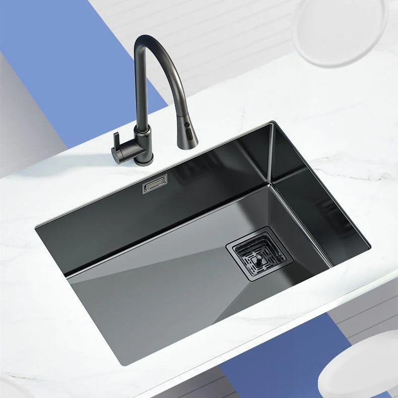 Modern Prep Station Sink Stainless Steel with Drain Assembly Undermount Kitchen Sink Only -Bathlova