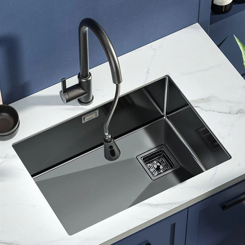 Modern Prep Station Sink Stainless Steel with Drain Assembly Undermount Kitchen Sink Only -Bathlova