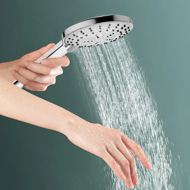 Modern Pressure Balanced Diverter Valve Shower Metal Shower Head Shower Tap On Wall -Bathlova