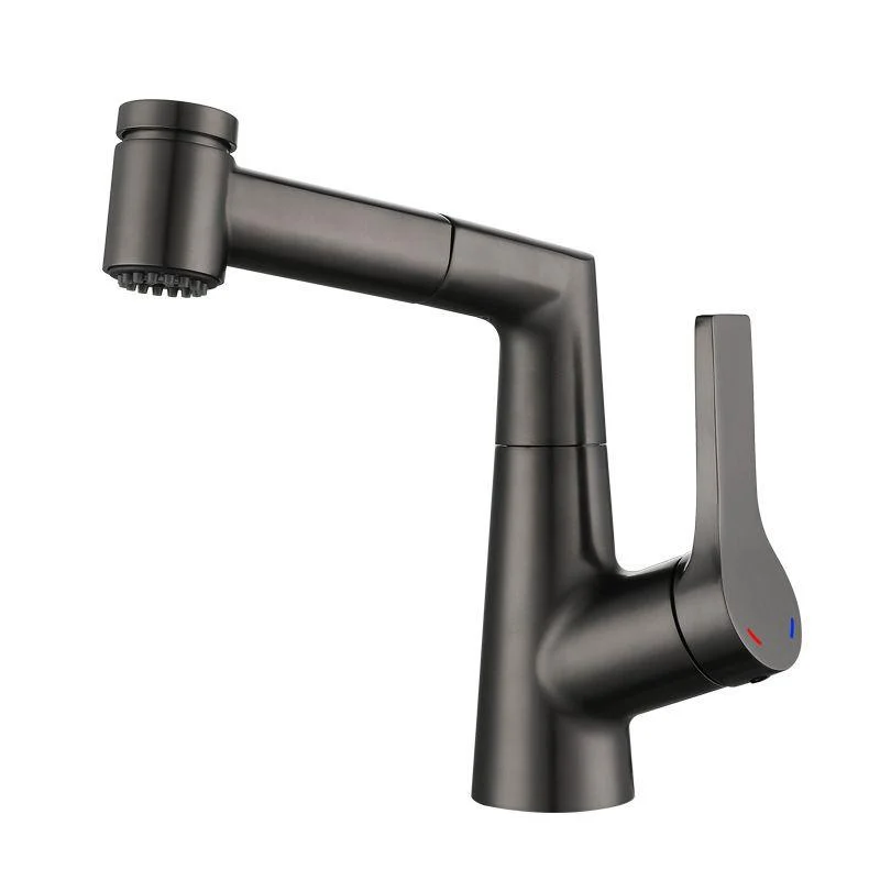 Modern Pull-out Tap Single Lever Handle Tap for Bathroom -Bathlova