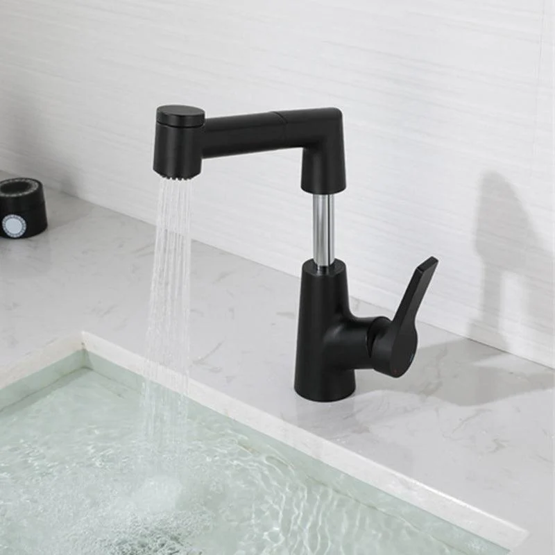 Modern Pull-out Tap Single Lever Handle Tap for Bathroom -Bathlova