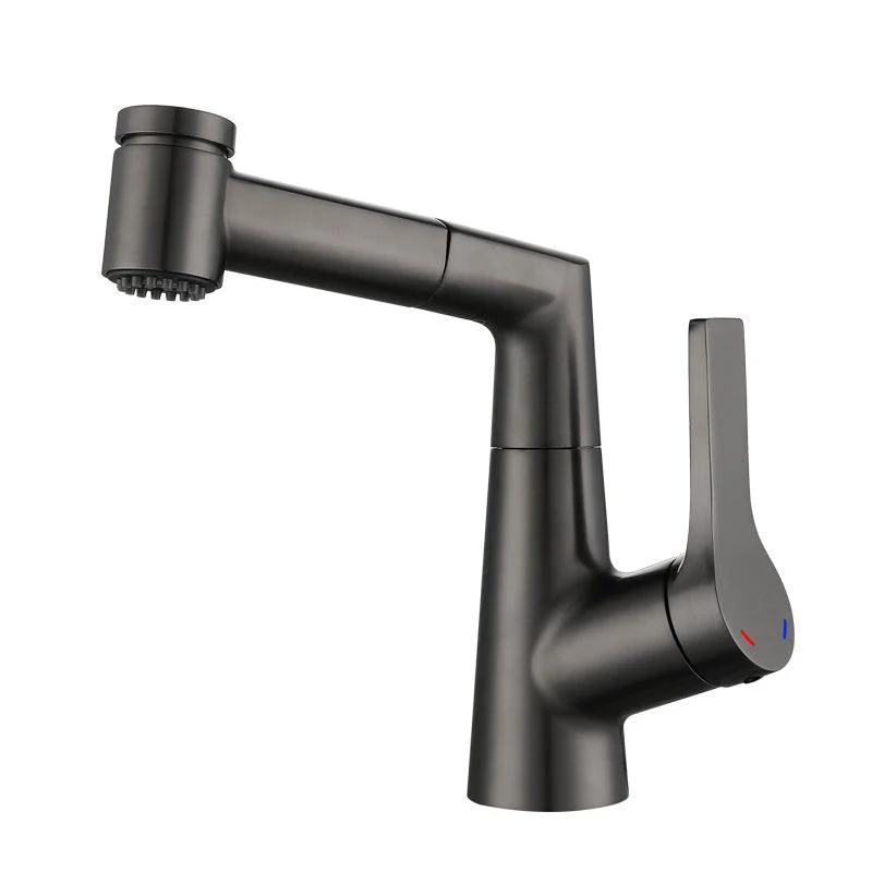 Modern Pull-out Tap Single Lever Handle Tap for Bathroom -Bathlova