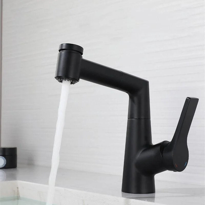 Modern Pull-out Tap Single Lever Handle Tap for Bathroom -Bathlova