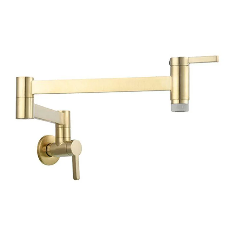 1-Handle Brushed Nickel Widespread Tap 1 Hole Wall Mounted Bathroom Tap with Brass -Bathlova