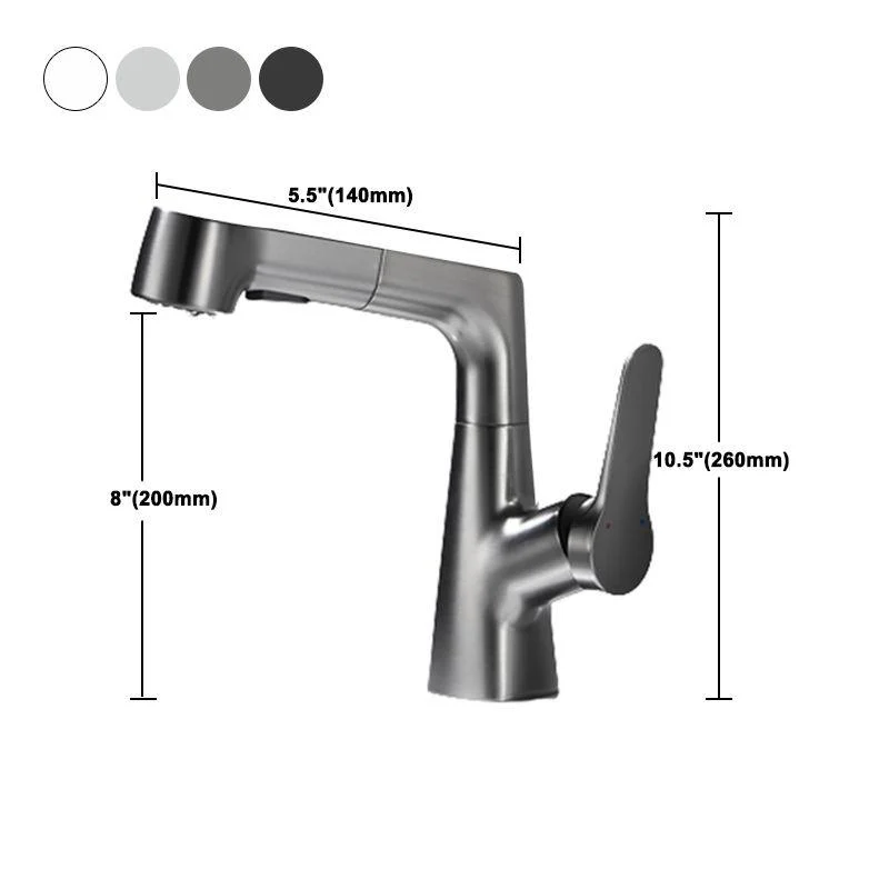 1-Handle Brushed Nickel Widespread Tap Single Hole Bathroom Vessel Tap with Brass -Bathlova