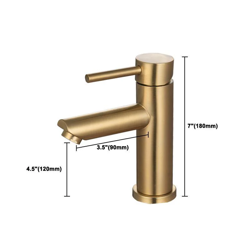 1-Handle Gold Nickel Widespread Tap Single Hole Lever Vessel Sink Tap with Drain -Bathlova