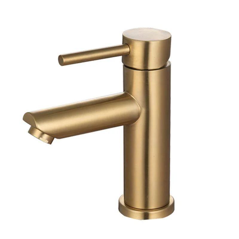 1-Handle Gold Nickel Widespread Tap Single Hole Lever Vessel Sink Tap with Drain -Bathlova