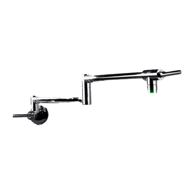 1-Handle Vanity Sink Tap 1-Hole Foldable Wall Mounted Bathroom Tap -Bathlova