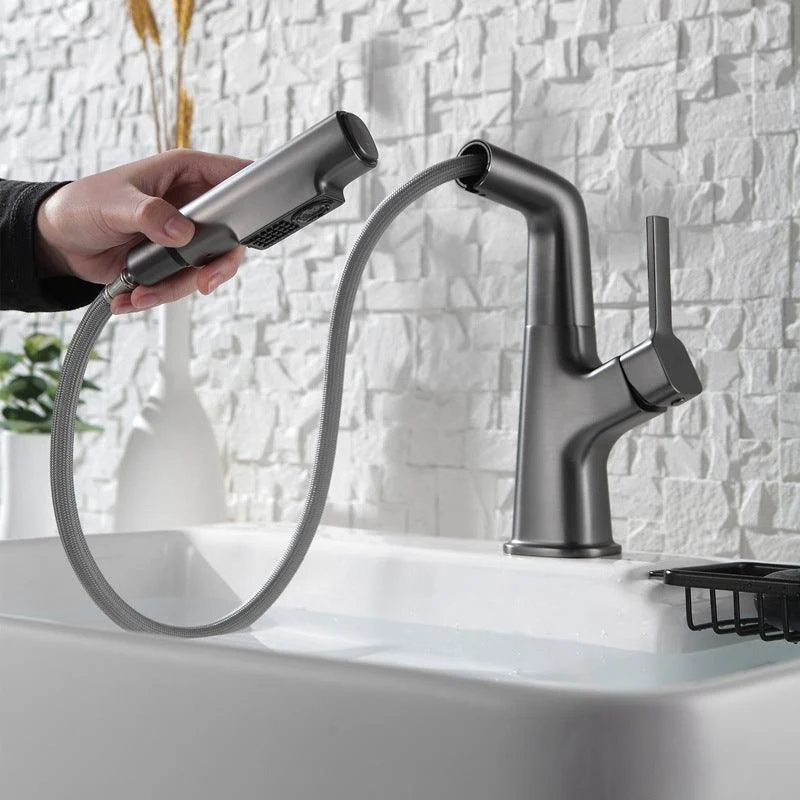 1 Handles Contemporary Vessel Sink Tap 1 Hole Tap for Bathroom -Bathlova