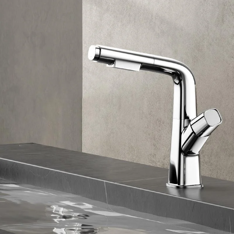 1 Handles Contemporary Vessel Sink Tap 1 Hole Tap for Bathroom -Bathlova