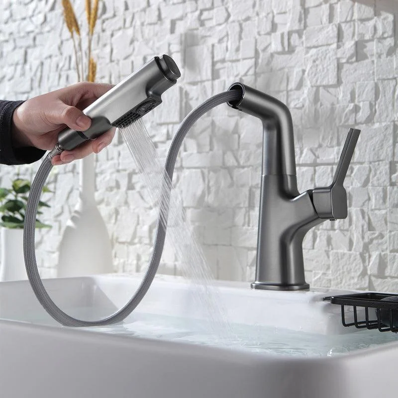 1 Handles Contemporary Vessel Sink Tap 1 Hole Tap for Bathroom -Bathlova