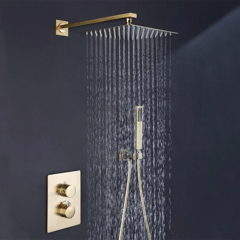 10" Rain Shower Head Thermostatic Shower System -Bathlova