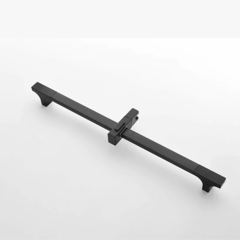 12" Rainfall Shower System with Square Shower Head - Matte Black -Bathlova