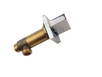 1Pc Chrome Brass Design for Hot or Cold Water Bathtub Tap Valve -Bathlova