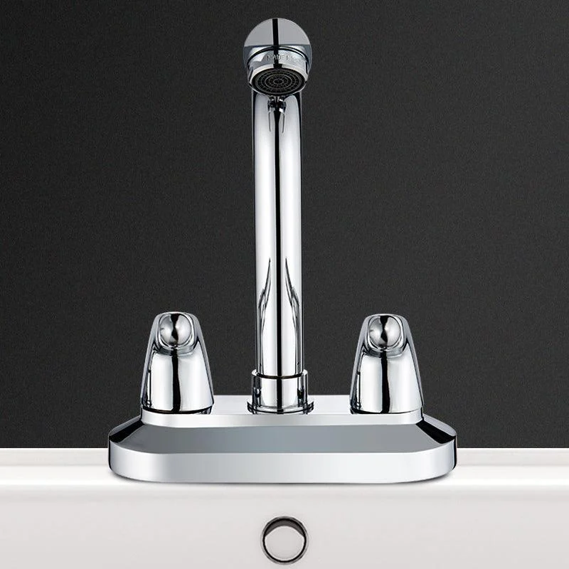 2 Handle Modern Vessel Sink Tap Swivel Spout Bathroom Tap -Bathlova