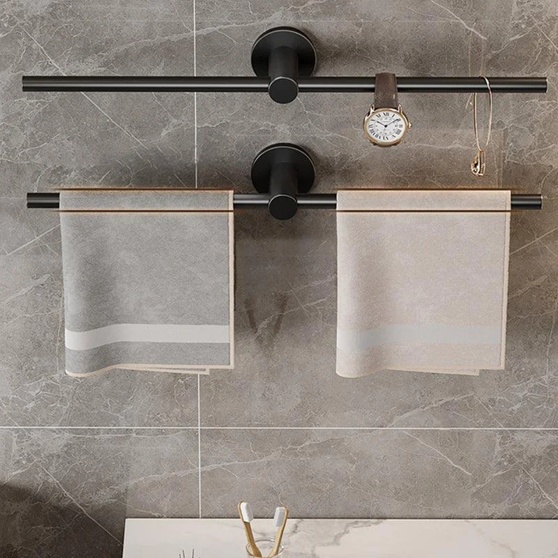 2-Piece Modern Bathroom Accessory Set Stainless Steel Towel Bar -Bathlova