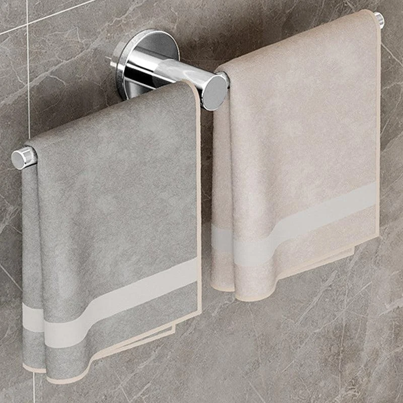 2-Piece Modern Bathroom Accessory Set Stainless Steel Towel Bar -Bathlova