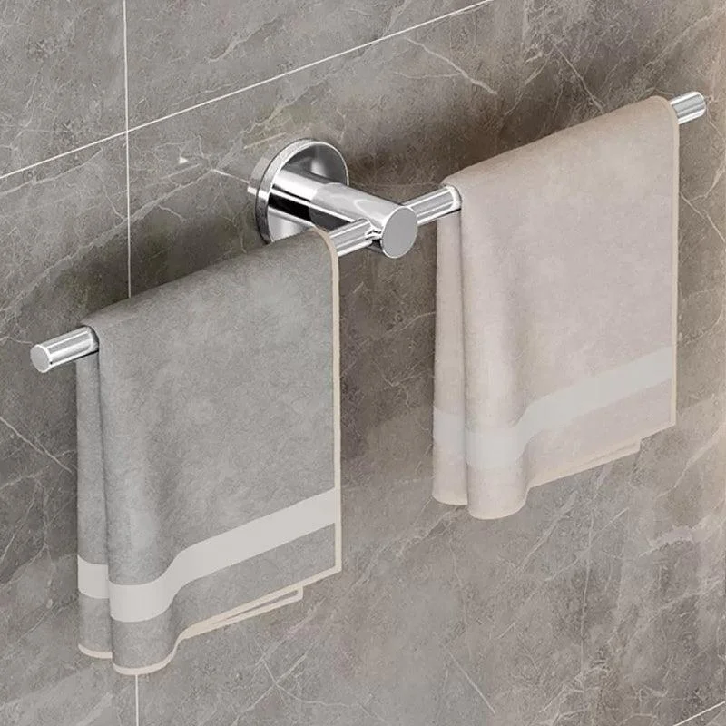 2-Piece Modern Bathroom Accessory Set Stainless Steel Towel Bar -Bathlova