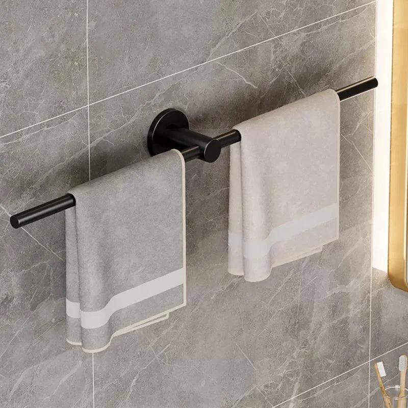 2-Piece Modern Bathroom Accessory Set Stainless Steel Towel Bar -Bathlova