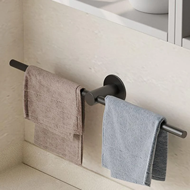 2-Piece Modern Bathroom Accessory Set Stainless Steel Towel Bar -Bathlova