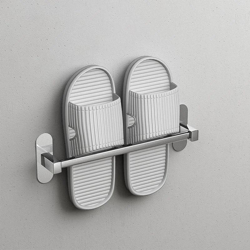 2-Piece Stainless Steel Slipper Stand Modern Chrome Bathroom Hardware Set -Bathlova