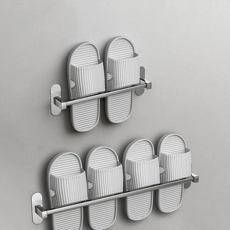 2-Piece Stainless Steel Slipper Stand Modern Chrome Bathroom Hardware Set -Bathlova